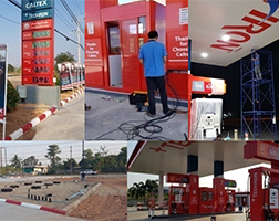 กล้องวงจรปิด CCTV และระบบ Network Caltex