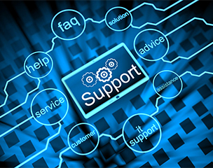 บริการหลังการขาย ดูแลระบบ IT SUPPORT
